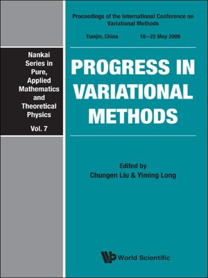 cover image of Progress In Variational Methods--Proceedings of the International Conference On Variational Methods